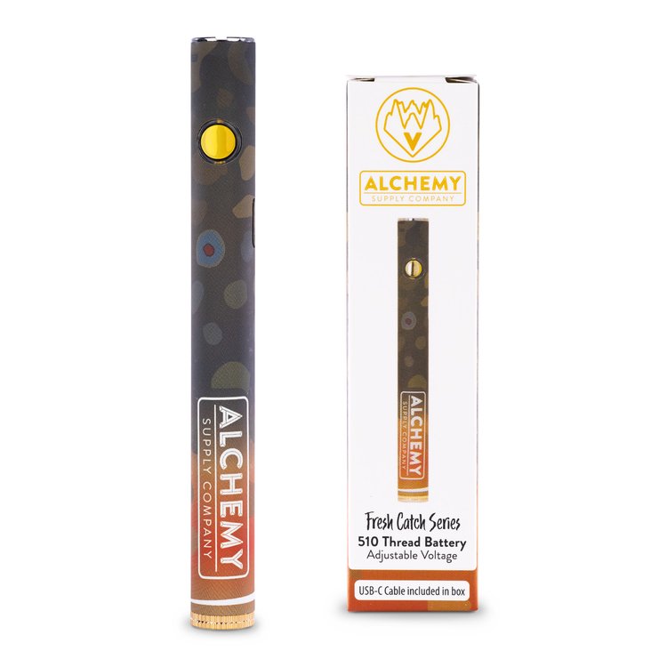 Photograph of product: WVA - 510 Battery - Brook Trout Pattern