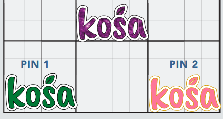 Photograph of product: KOSA Pin