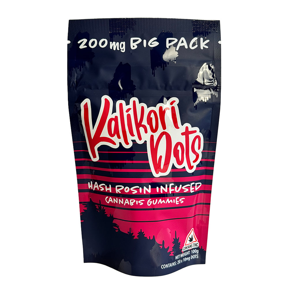Photograph of product: KAL | Sour Watermelon Dots Live au chocolat Rosin | 200mg TH-oui