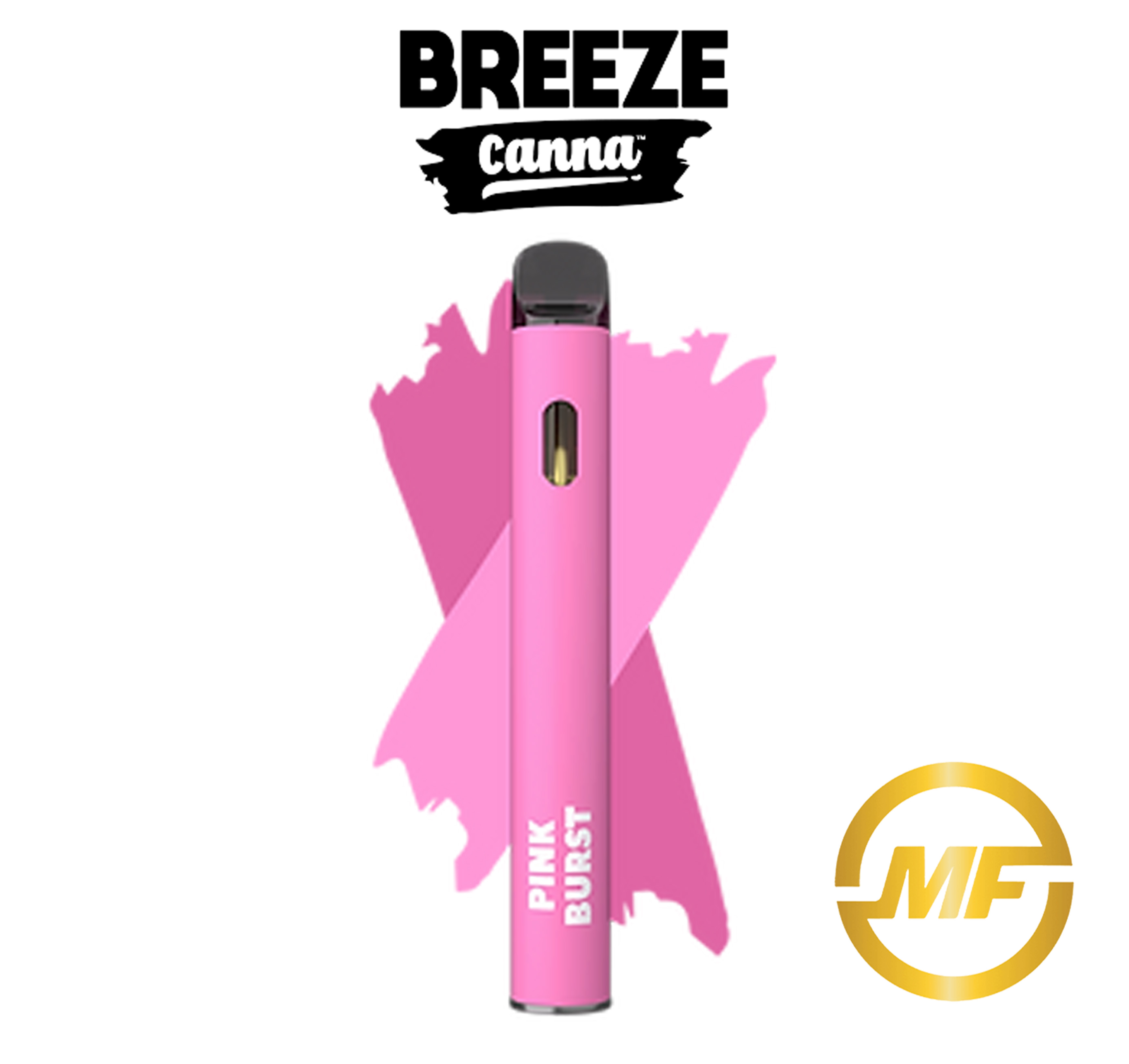 Photograph of product: Breeze Canna | Pink Burst | 1g | Disposable Pod