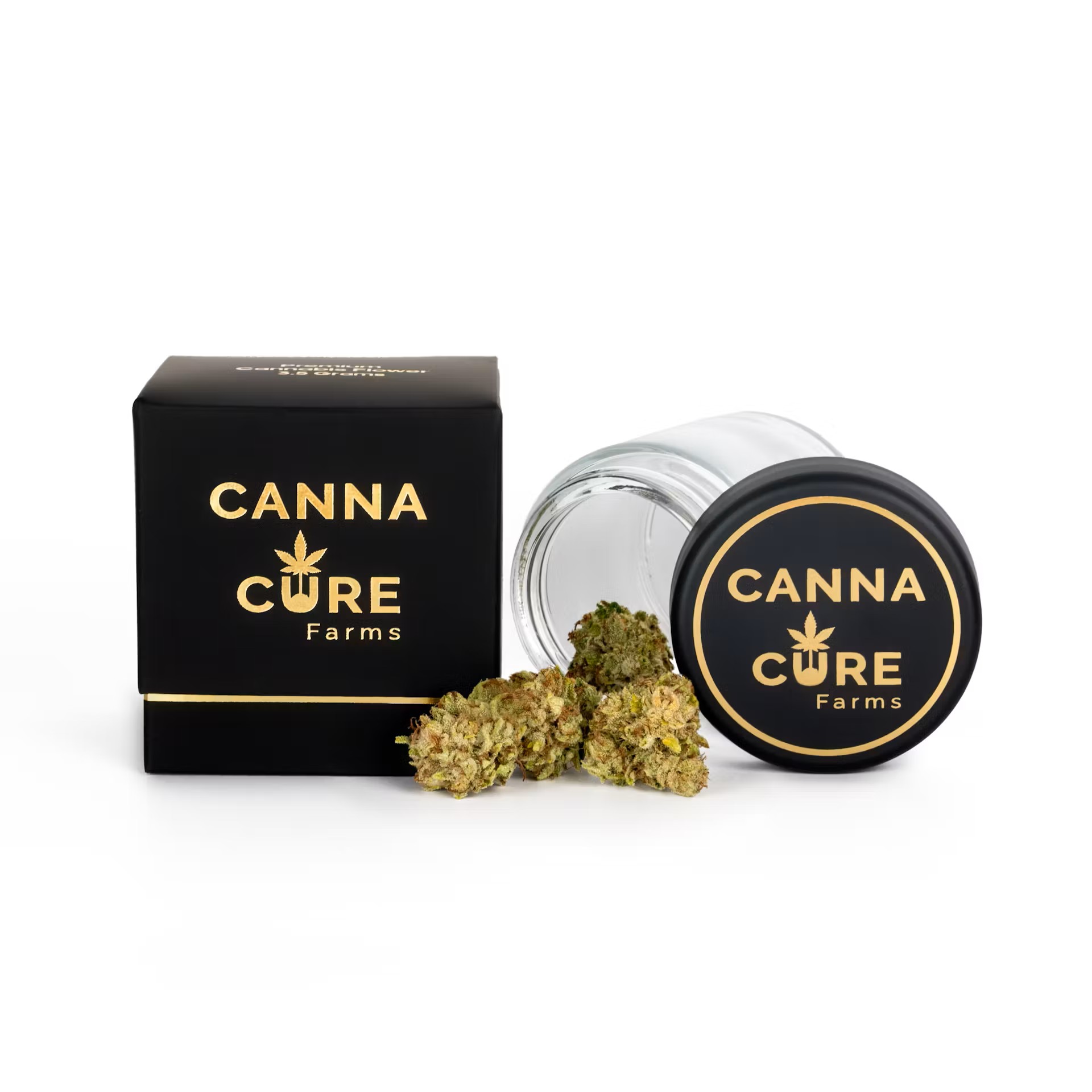 Photograph of product: Canna Cure Farms | Permanent Marker | Hybrid | Flower | 3.5g