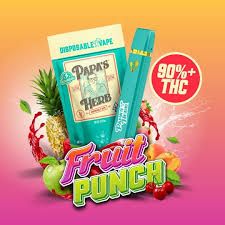 Photograph of product: Papa's Herb - 1g Cartridge (Fruit Punch) - 