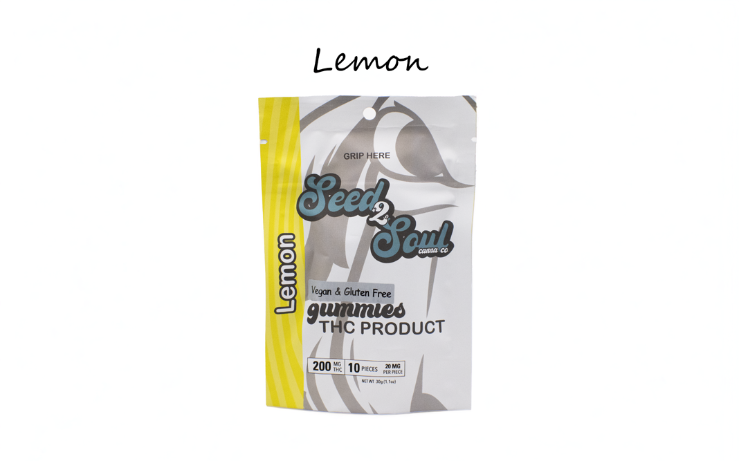 Photograph of product: Lemon | Gummies 200mg (10pk)