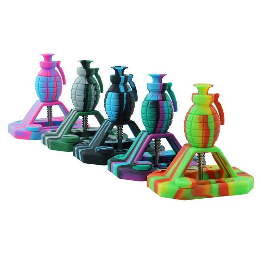 Photograph of product: Silicone Grenade Pipe