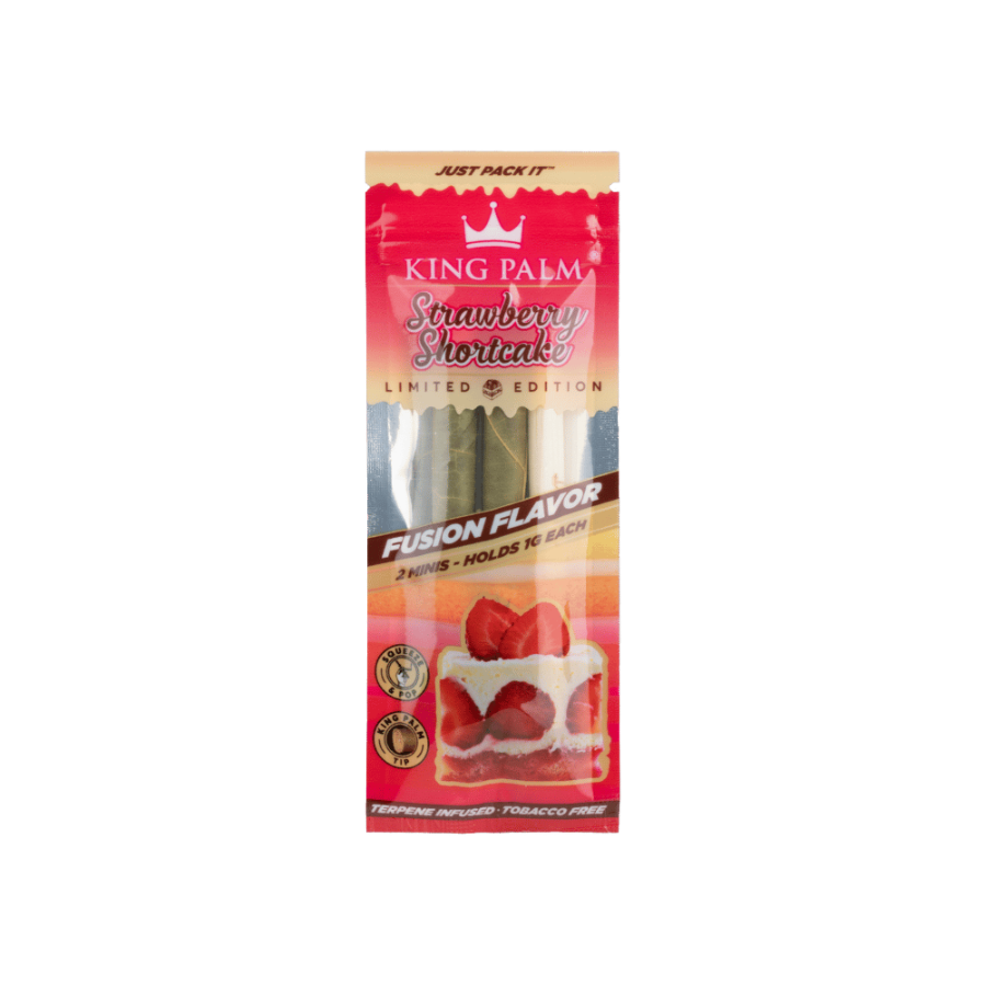 Photograph of product: King Palm - Strawberry Shortcake - 2 Pack