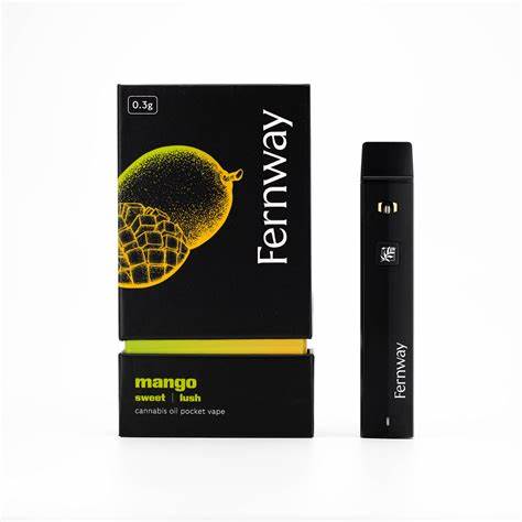 Photograph of product: Fernway - Mango - 2g -Disposable Vape