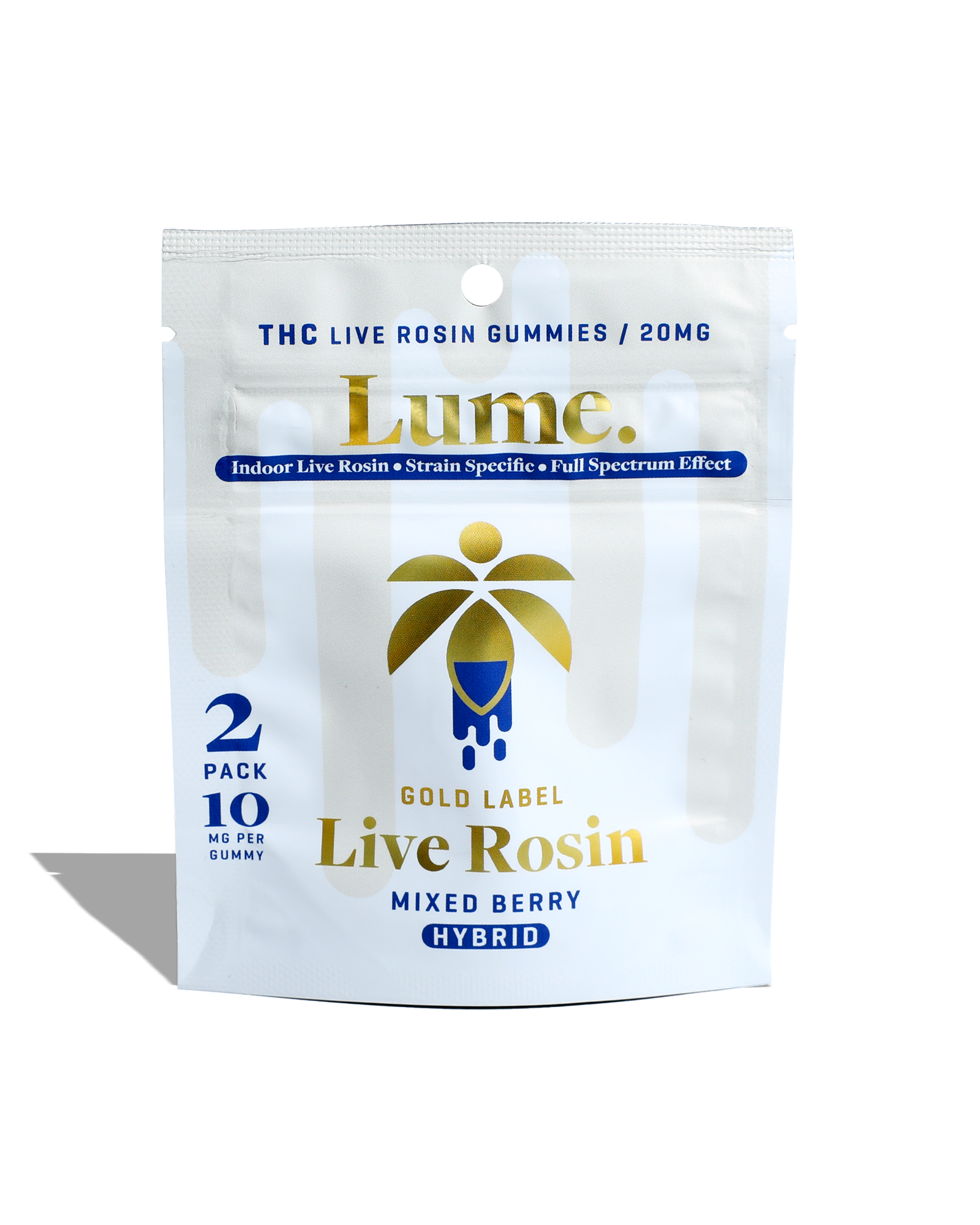 Photograph of product: MIXED BERRY LIVE ROSIN GUMMIES 2X10MG