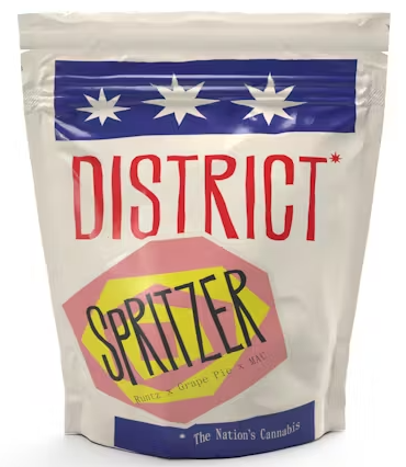 Photograph of product: District Oui'd: Spritzer 3.5G Prepackaged Flower