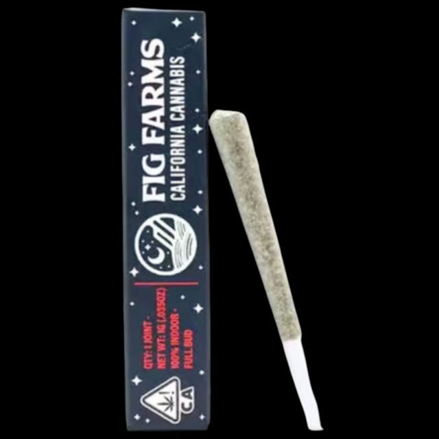 Photograph of product: Purple Fig 1g Preroll - 