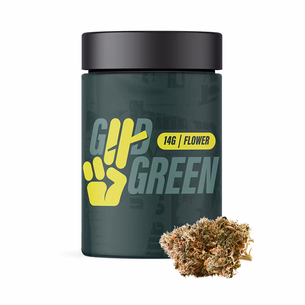 Photograph of product: Good Green - White Durban - Flower - 14g