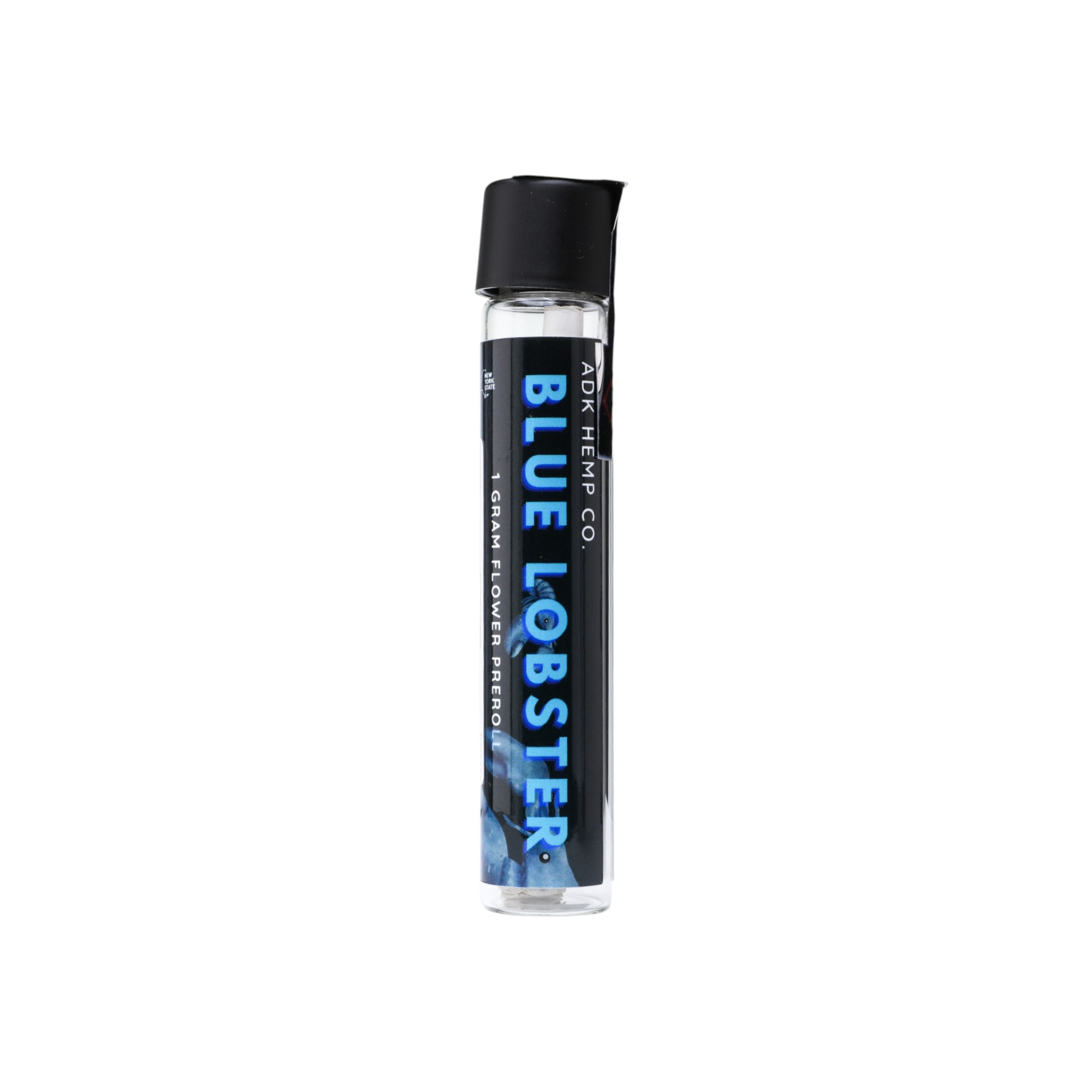Photograph of product: ADK Hemp Co Blue Lobster Pre-roll