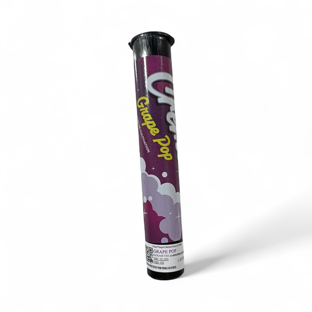 Photograph of product: Creme Cultivation: Grape Pop + GP 1G Pre-Roll