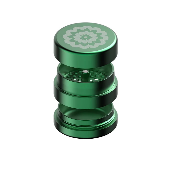 Photograph of product: Flower Mill Next-Gen Standard 2.5" Grinder - Green