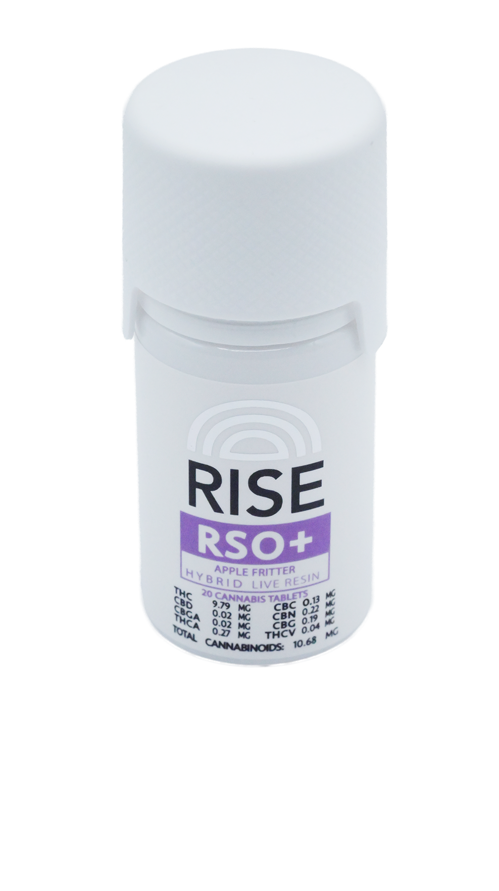 Photograph of product: RSO + Apple Fritter | Tablets | RISE