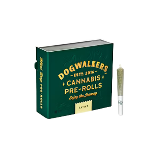 Photograph of product: Dog Walkers - Lemon Fresh - Pre-Rolls - 12pk - 4.2g