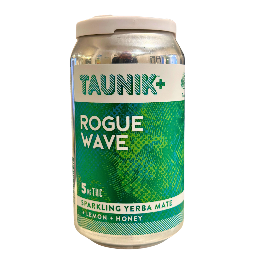 Photograph of product: Rogue Wave - 5MG TH-oui Sparkling Yerba Mate w/ Lemon