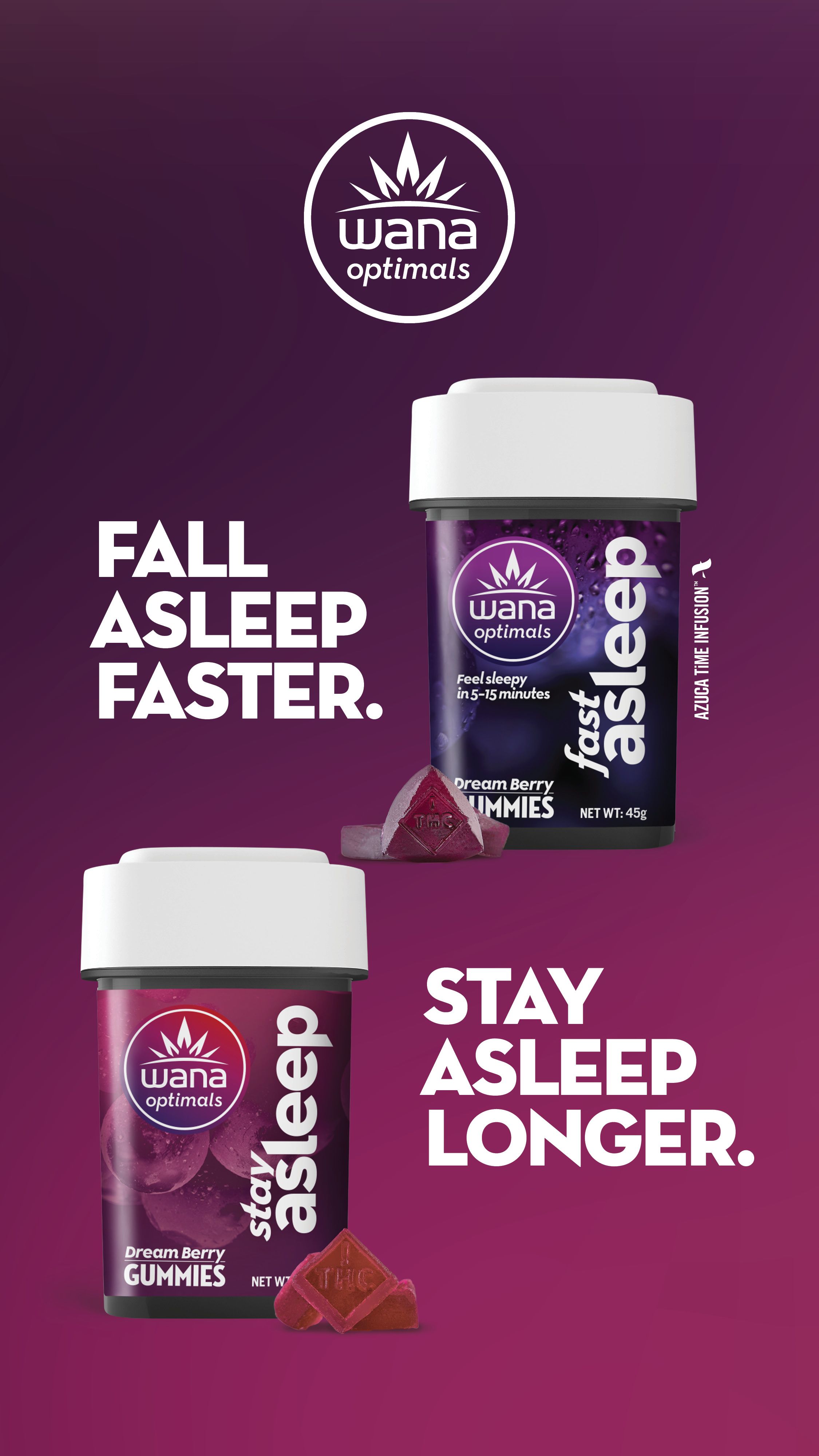 Photograph of product: Fast Asleep Gummies | Dream Berry