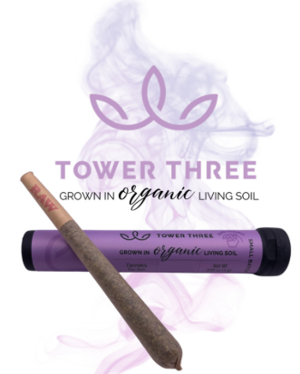 Photograph of product: Super Boof Cherry | 1g Pre-Roll | Tower Three