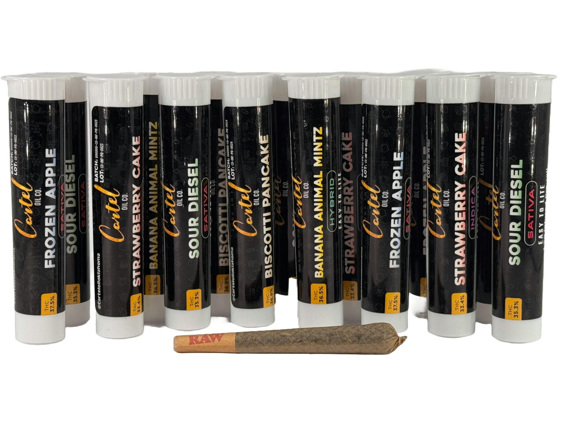 Photograph of Product: Cartel - Infused Pre Roll - Mandarin Sunset (I)