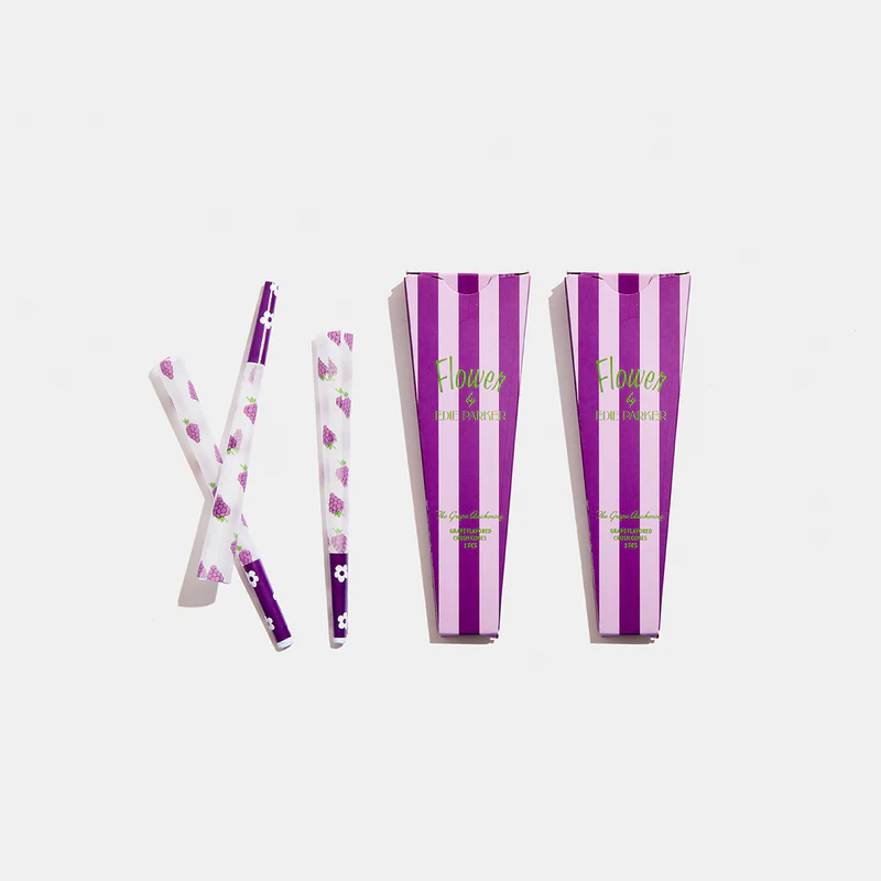 Photograph of product: Edie Parker - Crush Cones in Grape Awakening (3pk)