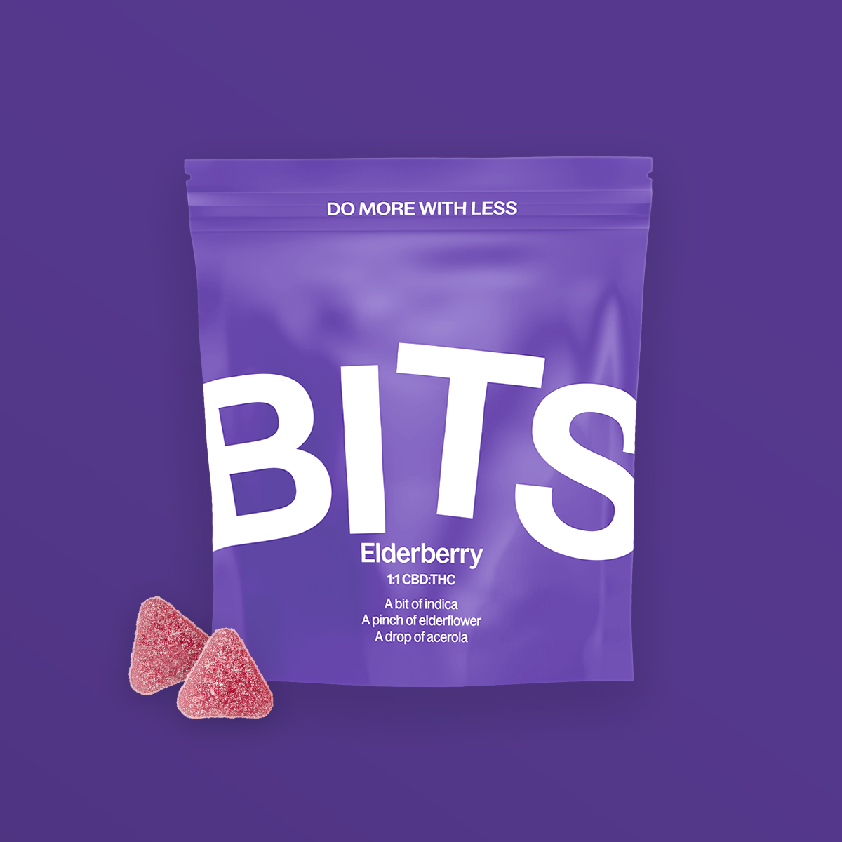 Photograph of product: Elderberry 1:1 CBD:TH-oui | Gummies | [110mg]