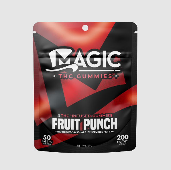 Photograph of product: Fruit Punch | 50mg x 4pk | Magic Oui'd