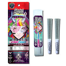 Photograph of product: CYBERPUNCH 1G 2 PACK PREROLLS
