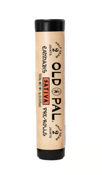 Photograph of product: Old Pal | Durban Poison | 1g 2pk | Pre-Roll