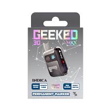 Photograph of product: GEEKED | Disposable Vape | Permanent Marker | 3g