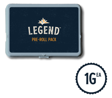 Photograph of product: LEGEND - Mango Mindset 7pk Pre-Rolls [H/S]