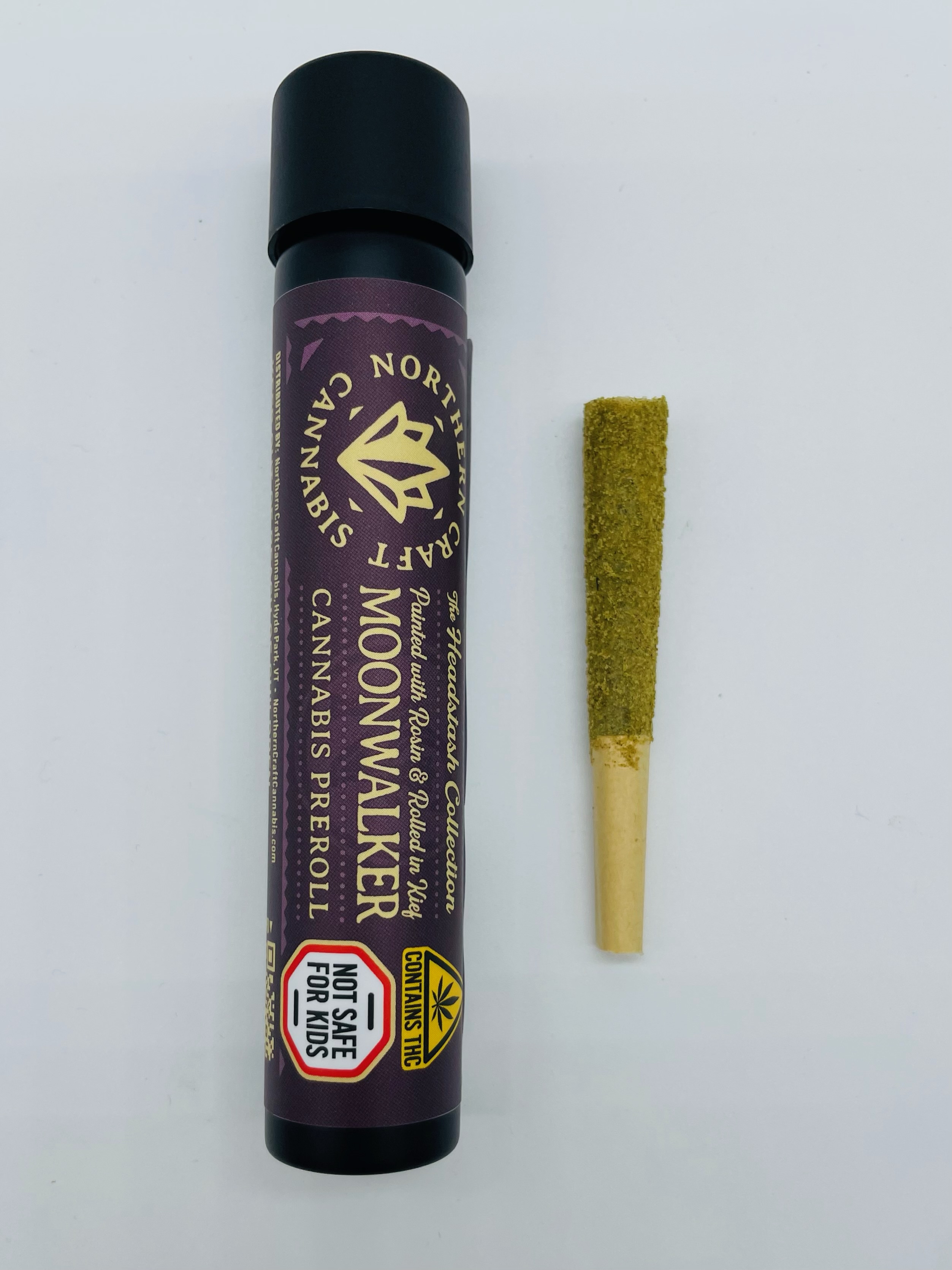 Photograph of product: Northern Craft Oui'd | Sour Tangie Moonwalker | Infused Preroll | 0.7g | 34.91% TH-oui