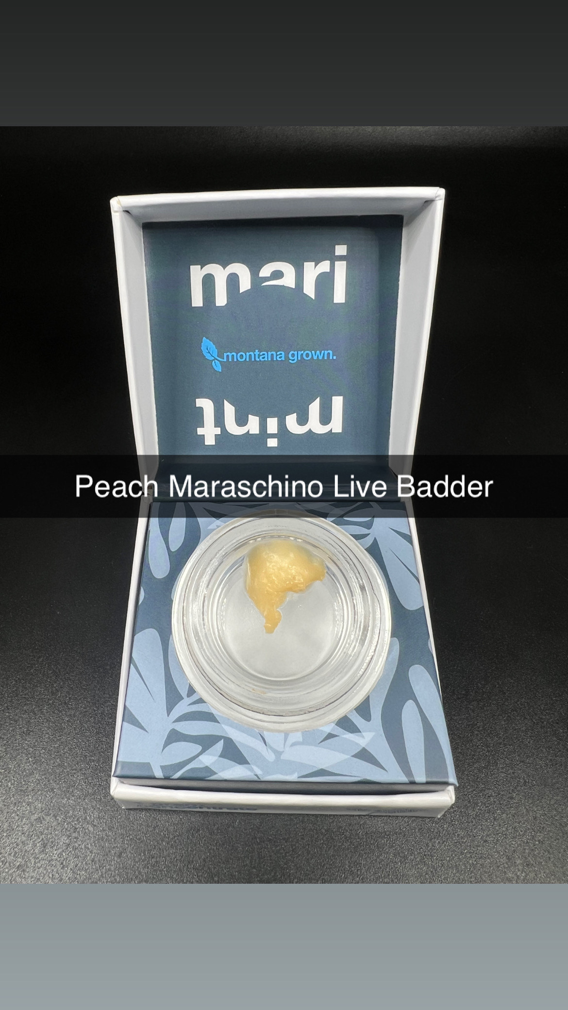 Photograph of product: Peach Maraschino - Live Resin Badder