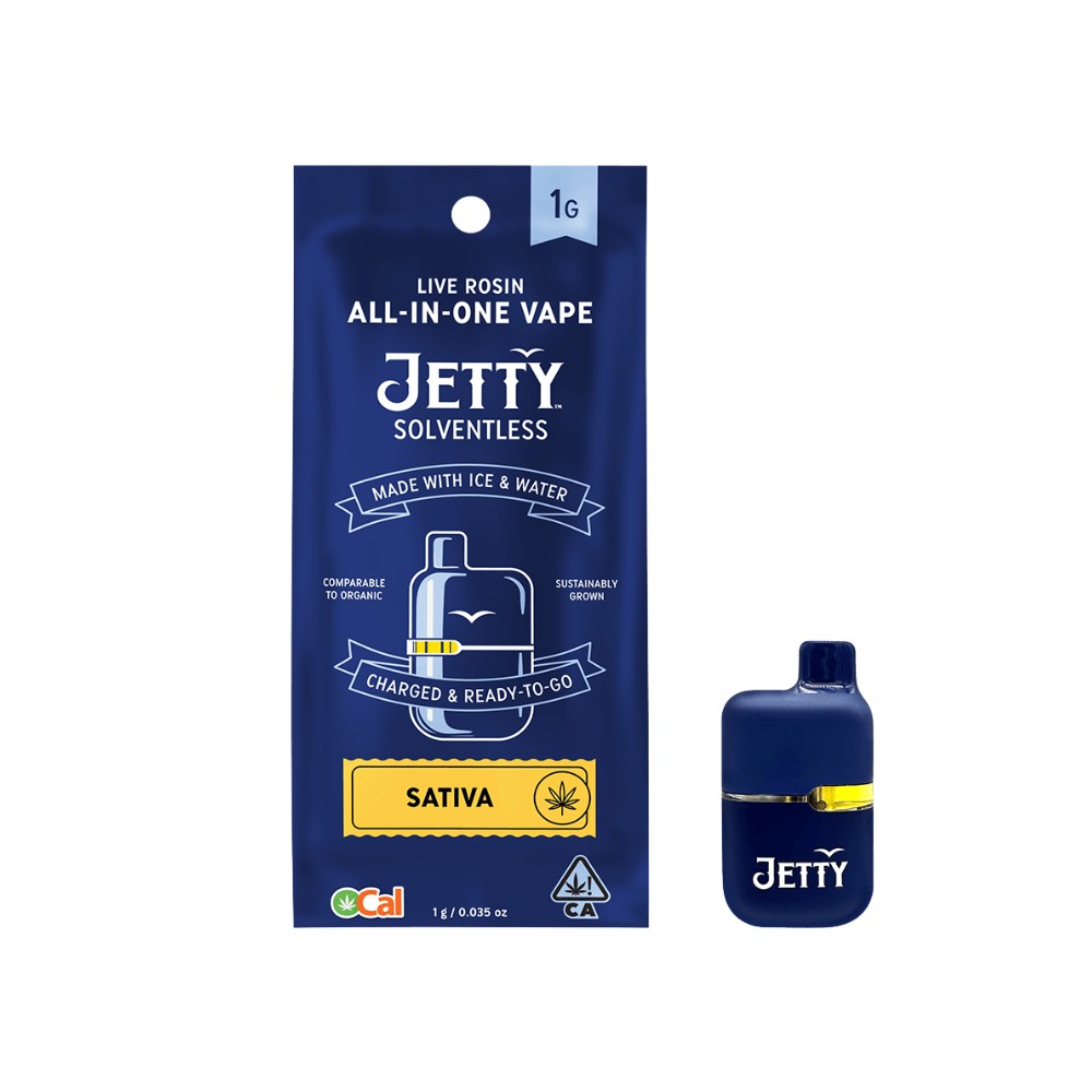 Photograph of product: AIO MINI SOLVENTLESS - TANGIE SPRITZ 1G - JETTY EXTRACTS