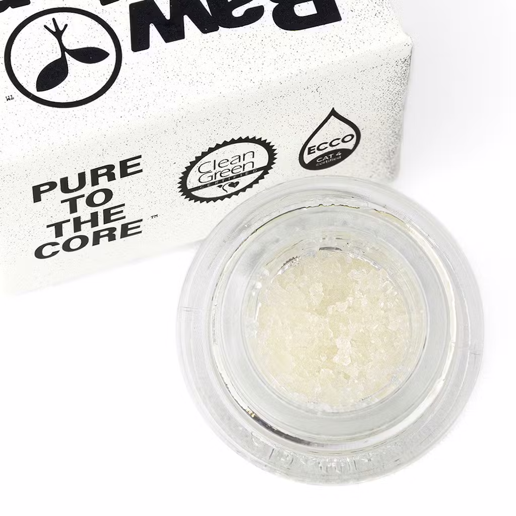 Photograph of product: 1g Carbon Fiber (Hybrid) Raw Garden - Live Resin Diamonds $39