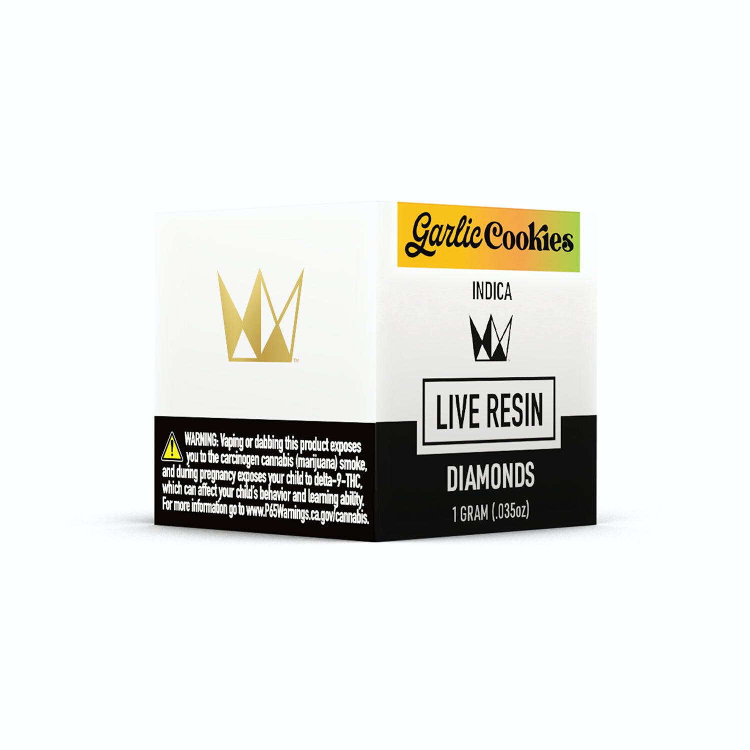 Photograph of product: West Coast Cure - Garlic Cookies (Indica) Live Resin Diamonds 1g