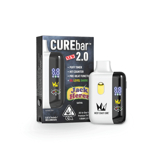 Photograph of product: Jack Herer - 1G AIO CUREbar 2.0 - 