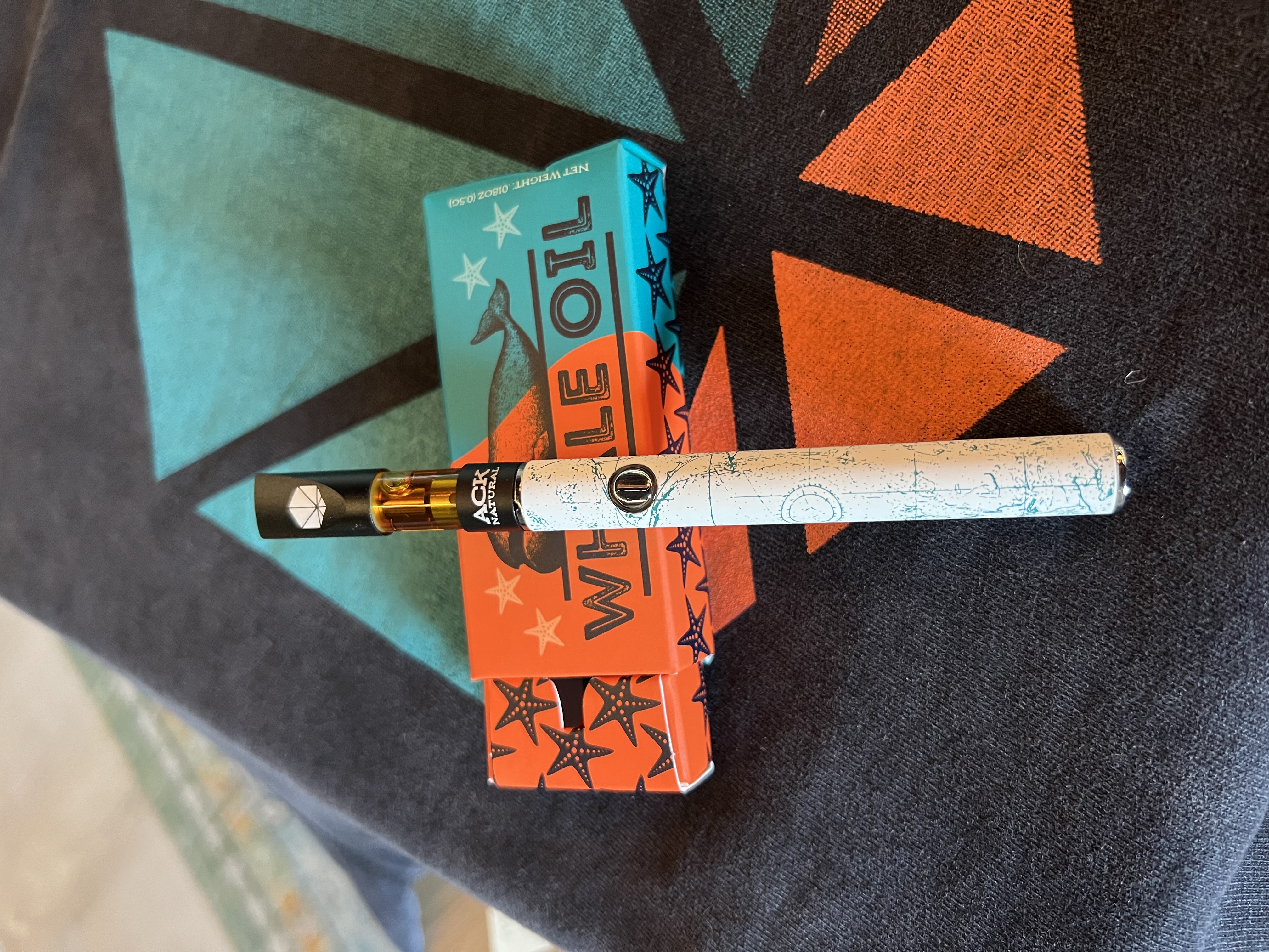 Photograph of product: Orange Kush - (Full Spec.) Co2 Vape Cartridge .) Co2 Cartridge