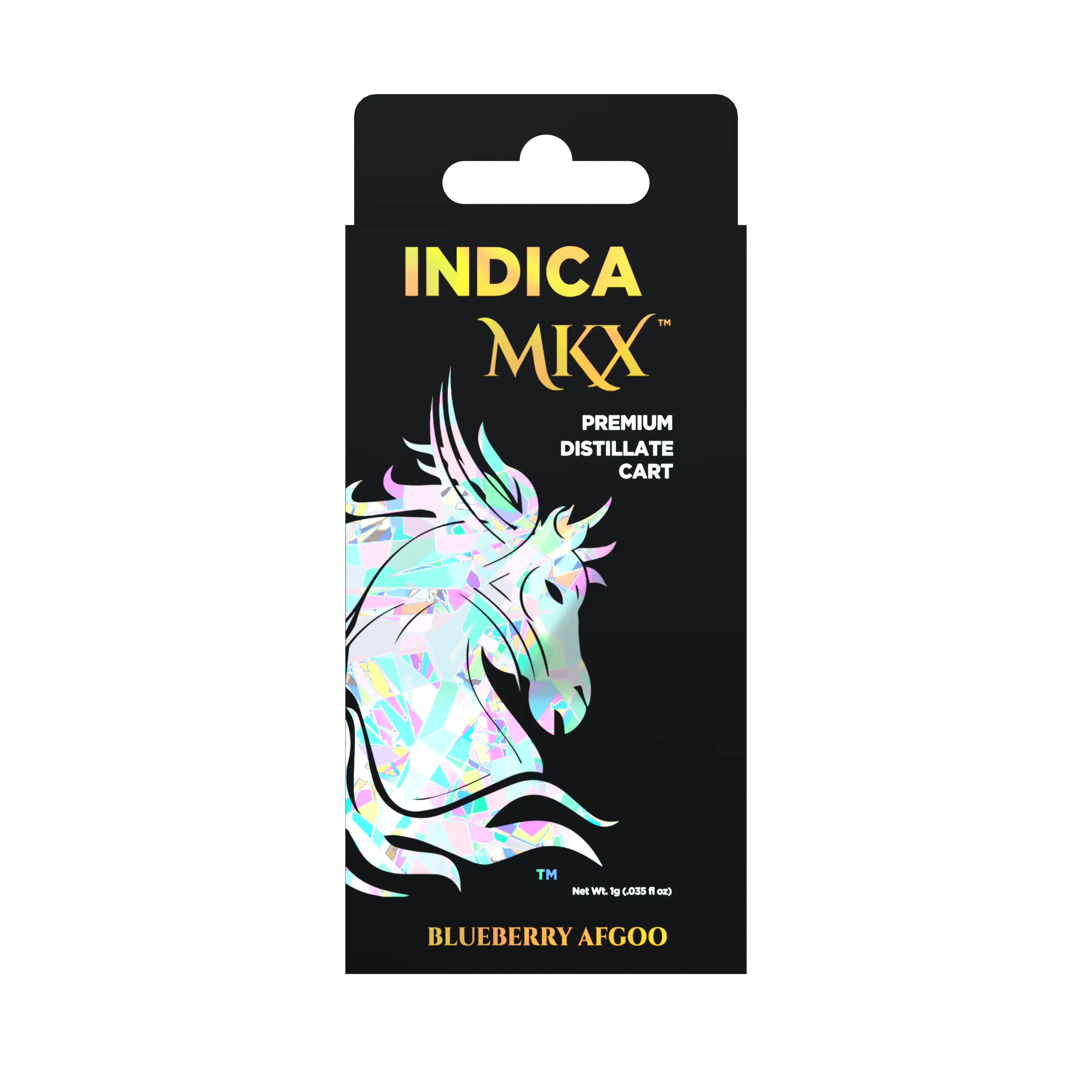 Photograph of product: MKX - Blueberry Afgoo - Cartridge