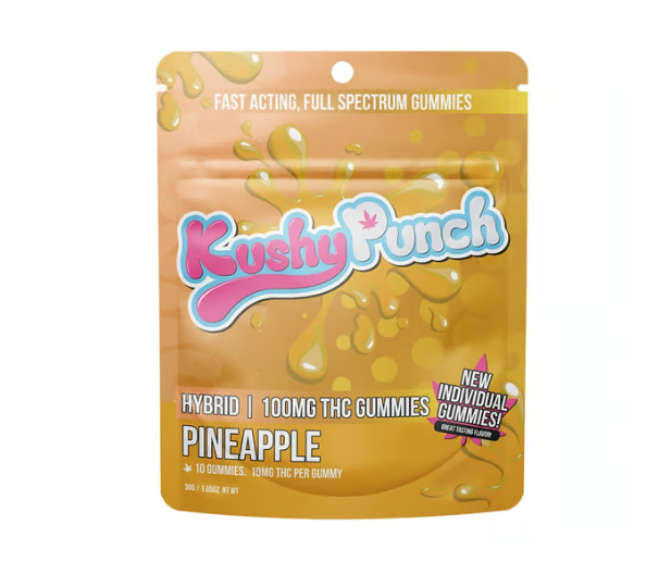 Photograph of product: Pineapple - Full Spectrum Gummies - 100mg