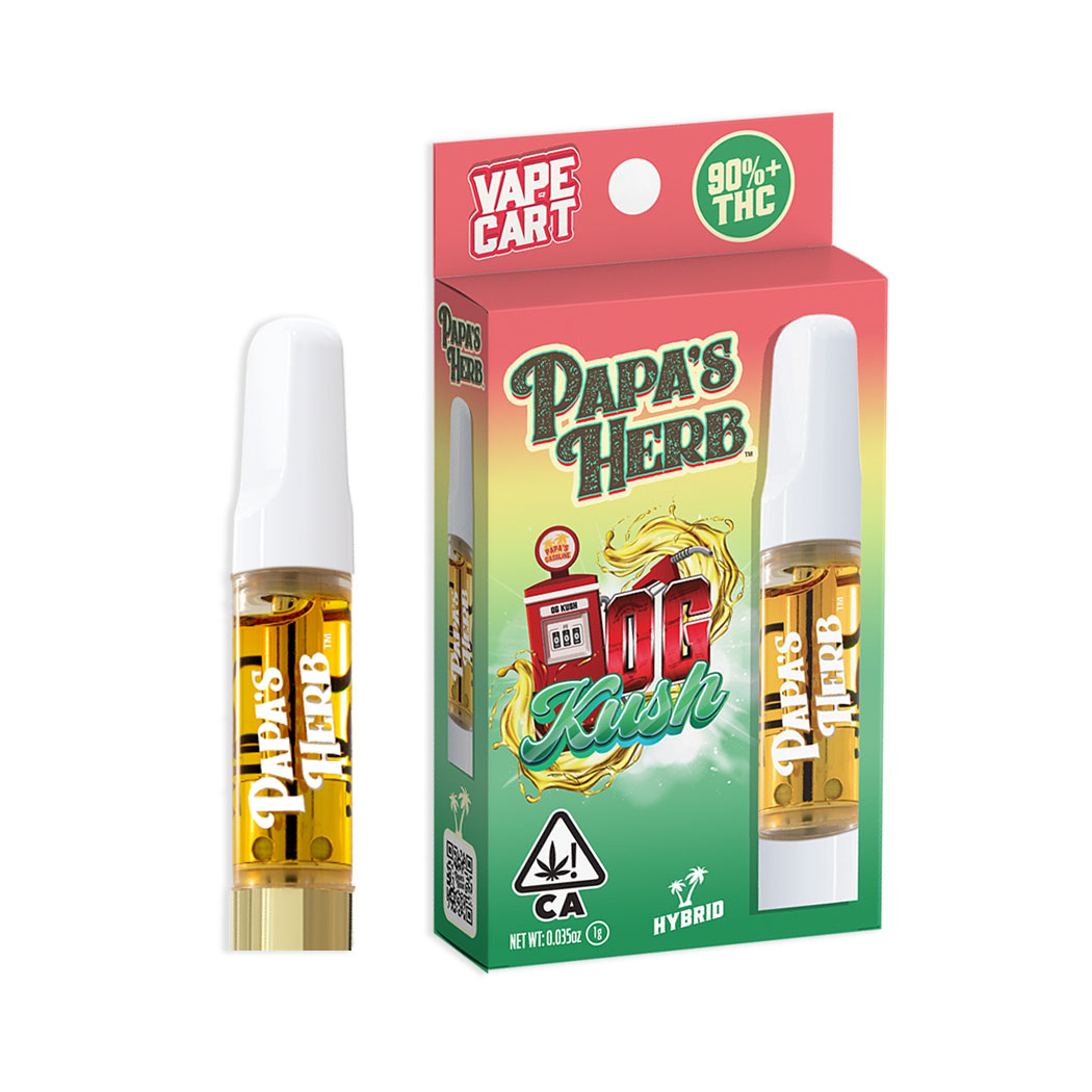 Photograph of product: Papa's Herb - 1g Cartridge - OG Kush