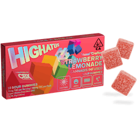Photograph of product: Strawberry Lemonade | 100mg Gummies 10Pk