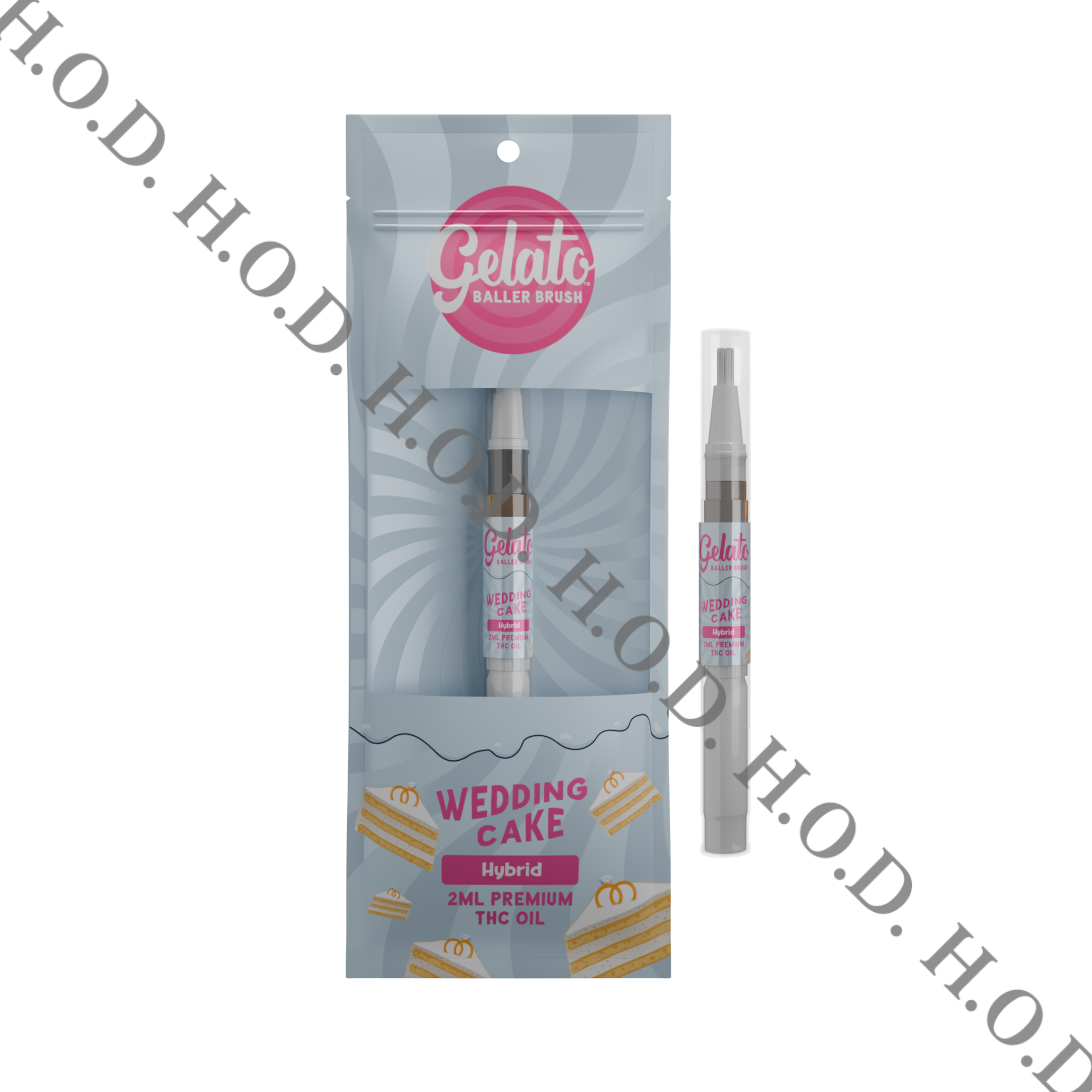 Photograph of product: Gelato Wedding Cake Baller Brush 2g