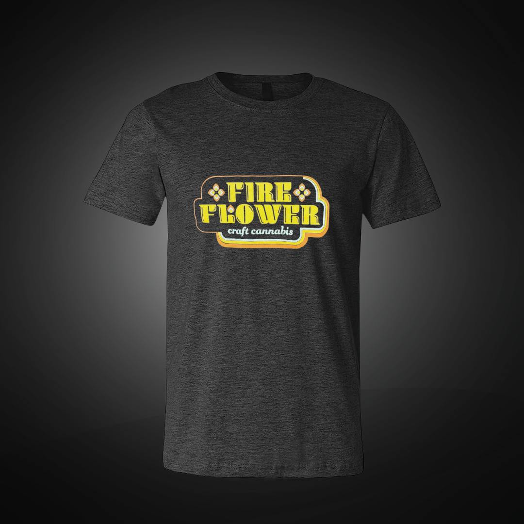 Photograph of product: FireFlower Shirt - Retro Design SMALL