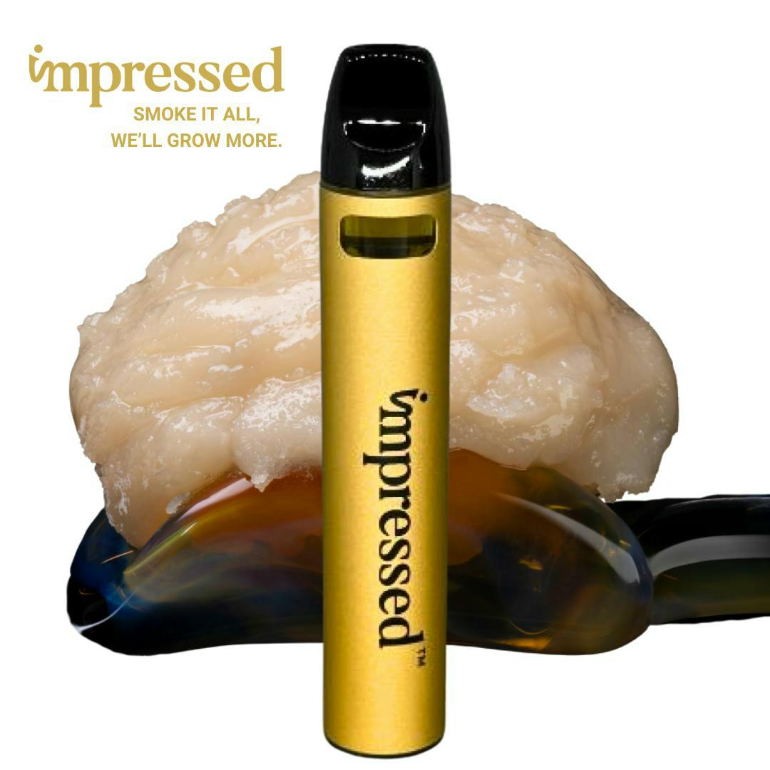 Photograph of product: Mithril Melts .5g Live Rosin Disposable (Impressed)