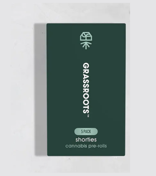 Photograph of product: Grassroots - Pre Roll 5pk - Kush Mints