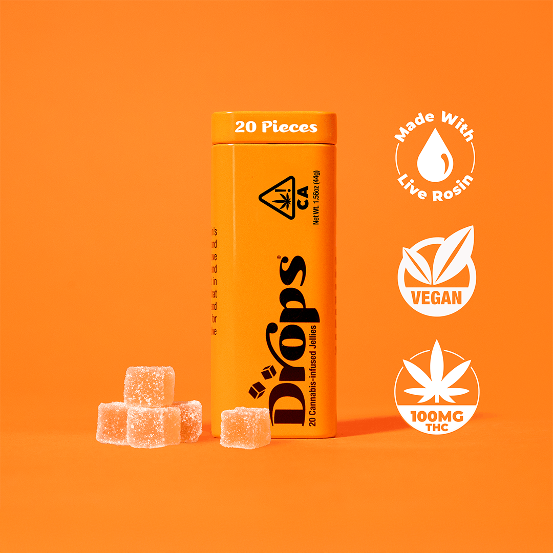 Photograph of product: ORANGE (CREATIVE) 20PK - 100 MG - 20 PACK