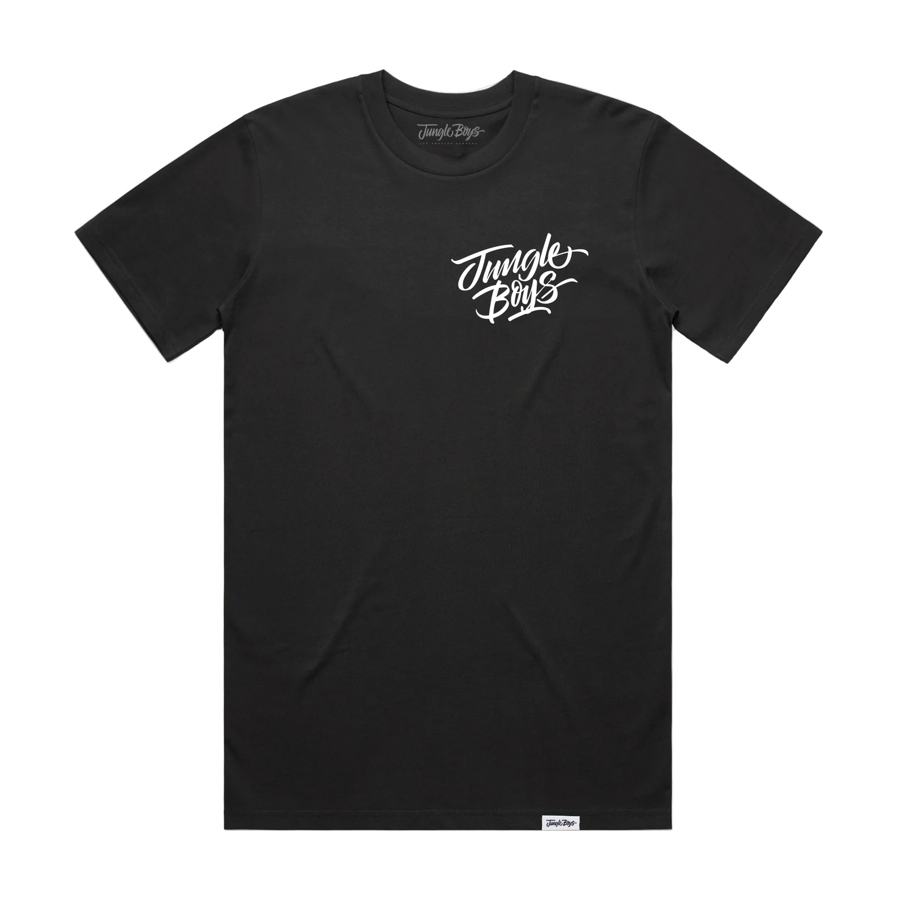 Photograph of product: Stacked Tee | Black | XL