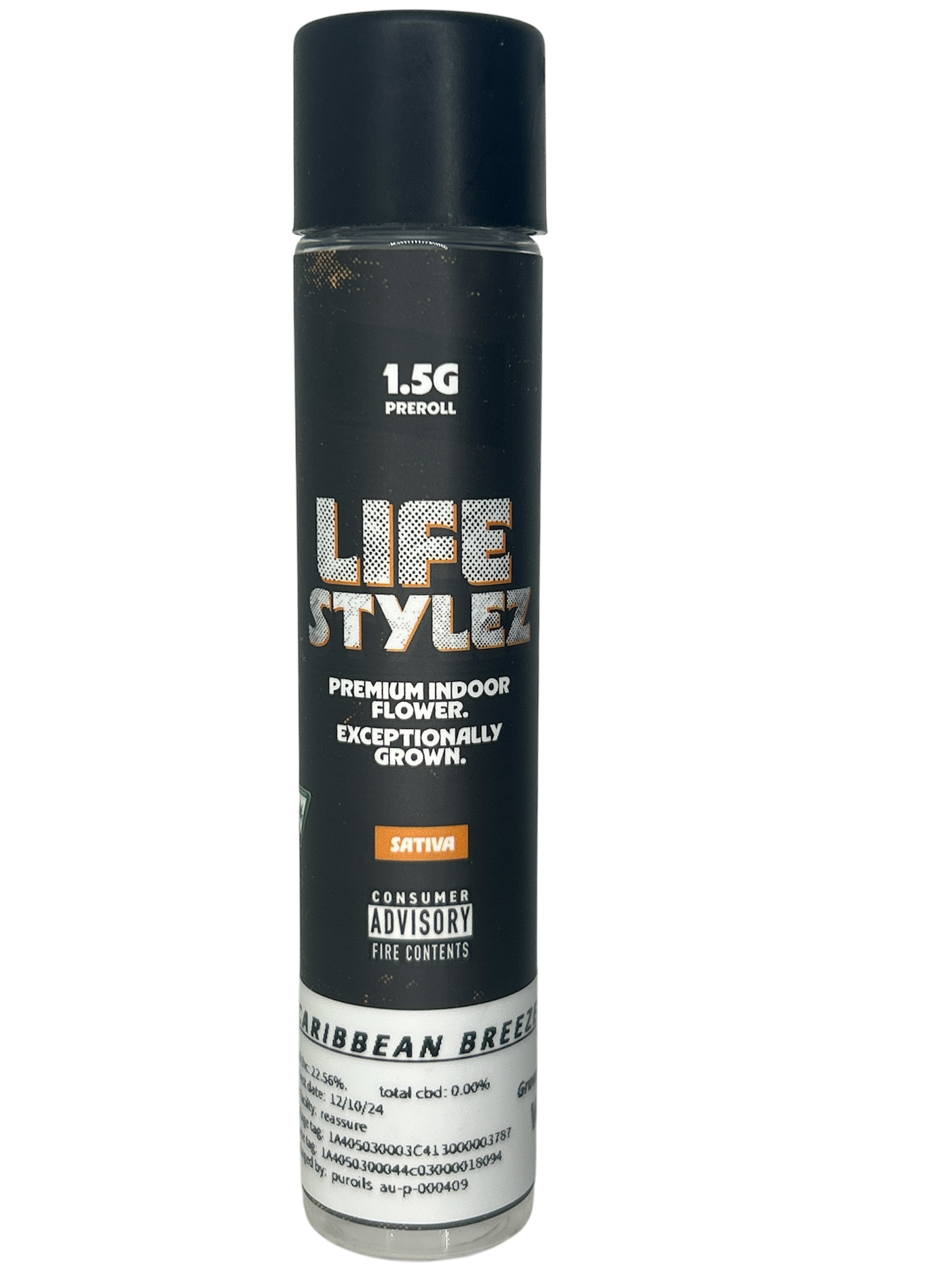 Photograph of product: Caribbean Breeze | 1.5g Prem Roll