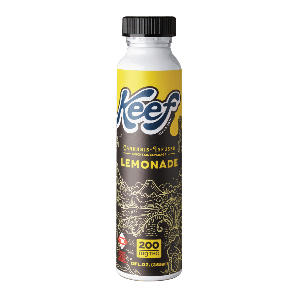 Photograph of product: Keef: Infused Beverage | Lemonade Mocktail | 200mg