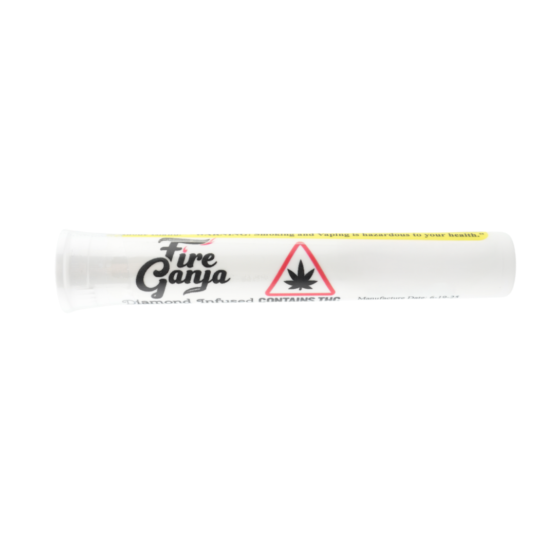 Photograph of product: Fruity Face - 0.7g Liquid Diamonds Infused Pre-Roll